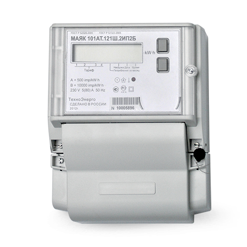 Электросчетчик МАЯК 101АТ.121Ш.2ИП1Б