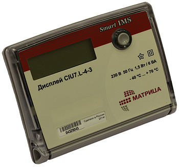 Удаленный пользовательский  дисплей CIU7.L-4-3 PLC (FSK-132)