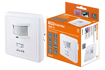 ДДВ-03 500Вт, 5-480с, 2-12м, 5+Лк, 140гр, 30-90Дб, IP20, TDM