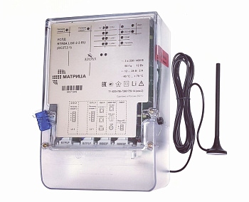 Маршрутизатор (УСПД) RTR 8A.LGE-2-2-RU (DC2T.2-1) (Prime) PLC (OFDM), Ethernet, GPRS, USB, RS-485