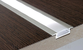 Профиль GAL-GLS-2000-7-22 (2м профиль+2м рассеиватель+2заглушки+4 скобы с шурупами)