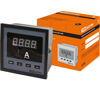 Цифровой амперметр ЦП-А96 0-9999А-0,5-Р TDM