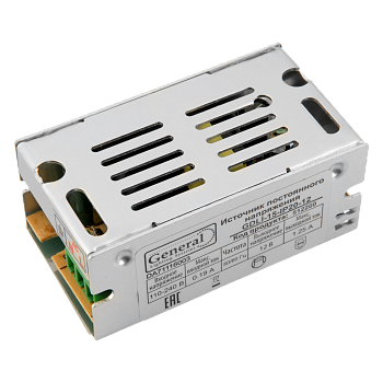 Драйвер светодиодный GDLI-15-IP20-12