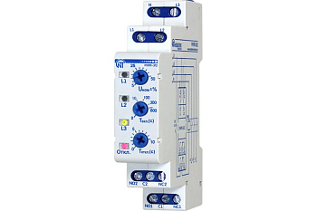 Реле напряжения перекоса и последовательности фаз РНПП-312