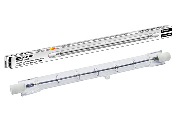 Лампа галогенная линейная ЛГ-300 Вт-R7s-118 мм TDM