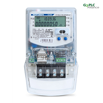 Энергомера CE208 S7.846.2.OR1.QYUVFLZ LR01 SPds 5-100А однофазный, многотарифный